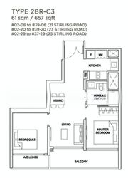 Stirling Residences (D3), Apartment #556200111
